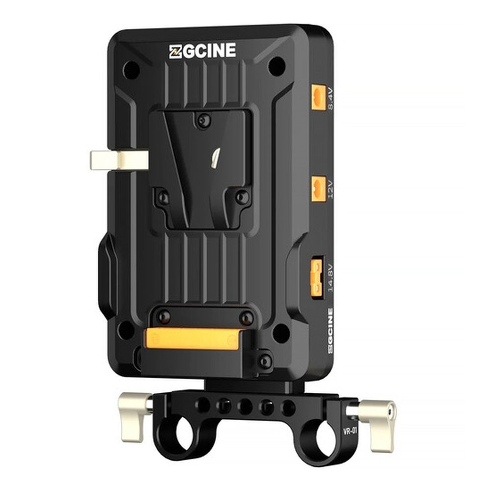 ZGCINE Plaque V-Mount Inclinable sur Tige de 15mm