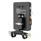 ZGCINE Plaque V-Mount Inclinable sur Tige de 15mm