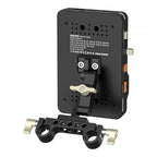 ZGCINE Plaque V-Mount Inclinable sur Tige de 15mm