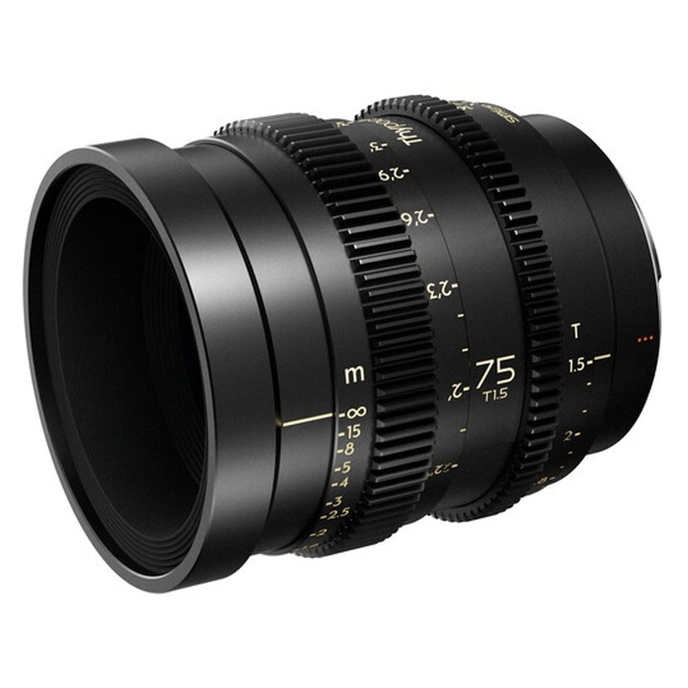 Thypoch Simera-C 75mm T1.5 FF Prime Cine Lens for Sony E-mount