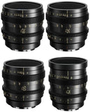 Thypoch Full-Frame Cine Lens-4 Objektiv-Kit für Sony E-Mount (Simera-C 28/35/50/75mm T1.5)