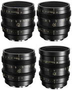 Thypoch Full-Frame Cine Lens-4 Objektiv-Kit für Sony E-Mount (Simera-C 28/35/50/75mm T1.5)
