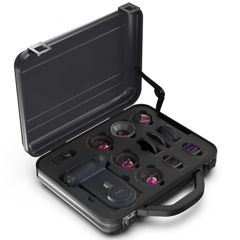 ShiftCam LensUltra Deluxe Kit ProGrip Starter Kit+Valise+Obj+Filtre OUTLET