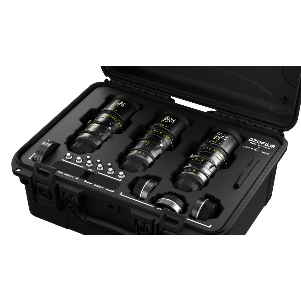 DZOFilm Catta ACE Bundles 18-35/35-80/70-135 T2.9 - PL/EF Fassung (schwarz)