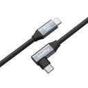 SmallRig 4791 USB-C (gerade) auf USB-C (abgewinkelt) Datenkabel (60cm / 23.6in)