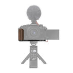 SmallRig 4802 L-förmiger Holzgriff für Nikon Z fc, schwarz