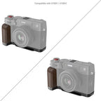 SmallRig 4805 L-förmiger Holzgriff für Fujifilm X100VI / X100V, schwarz