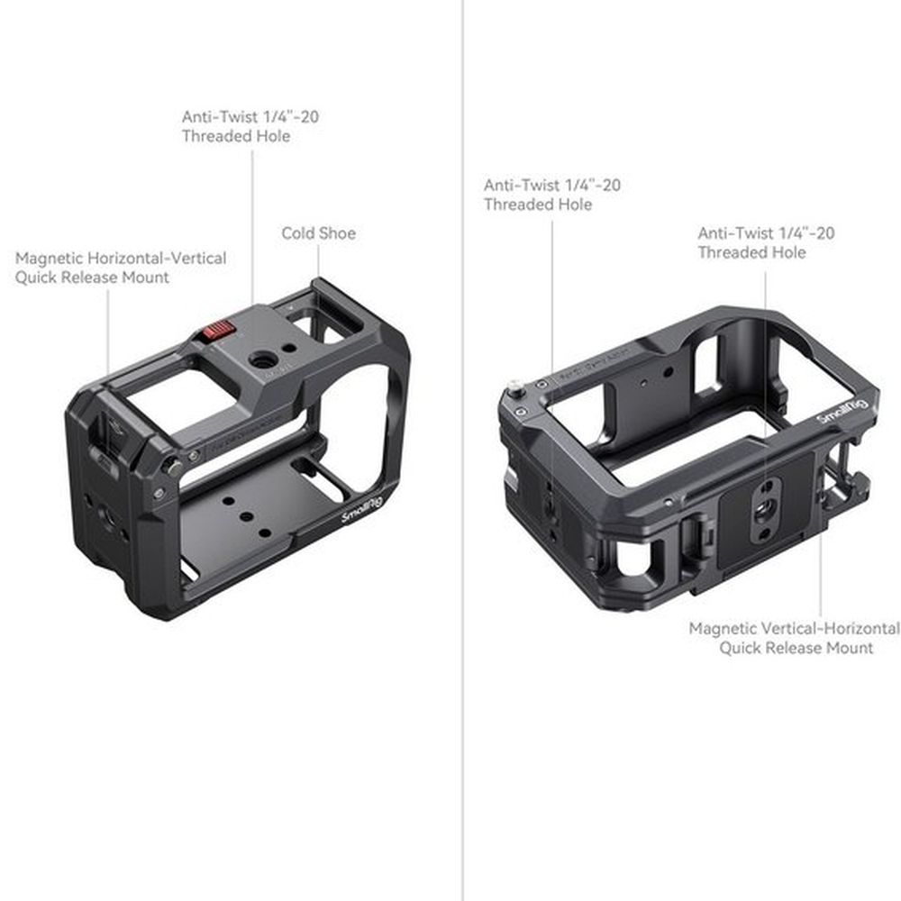 SmallRig 4119C Cage pour DJI Osmo Action 3