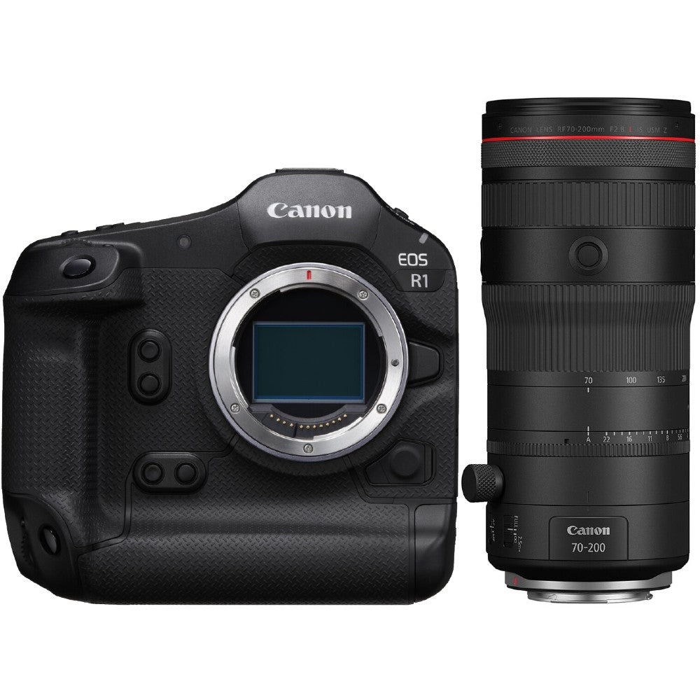 Canon EOS R1 + RF 70-200mm f/2.8L IS USM Z, noir