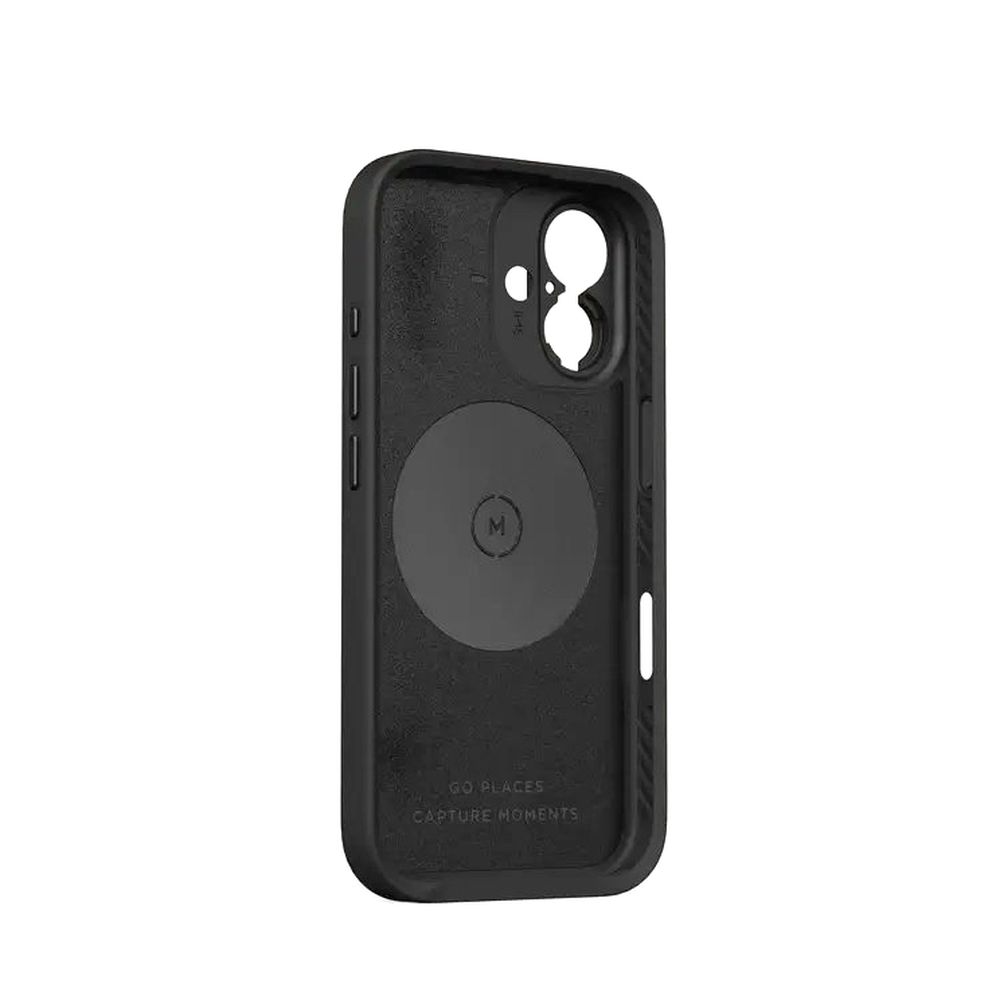 Moment Étui pour iPhone 16 - Compatible avec MagSafe - noir