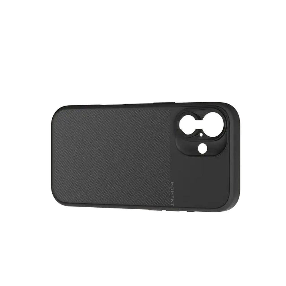 Moment Étui pour iPhone 16 - Compatible avec MagSafe - noir