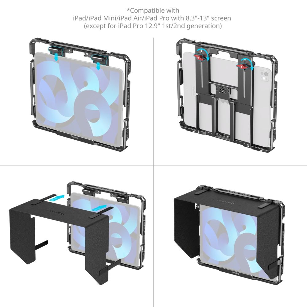 SmallRig MD5059 Universal-Käfig für das iPad