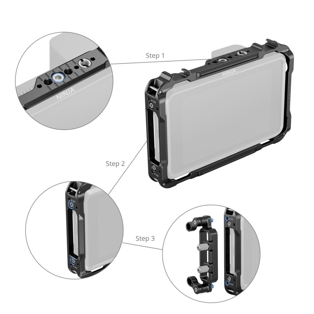 SmallRig 3788B Kit de cage pour Atomos Ninja Series