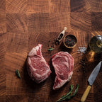 V-Flat Aged Cutting Board/Butchers Board