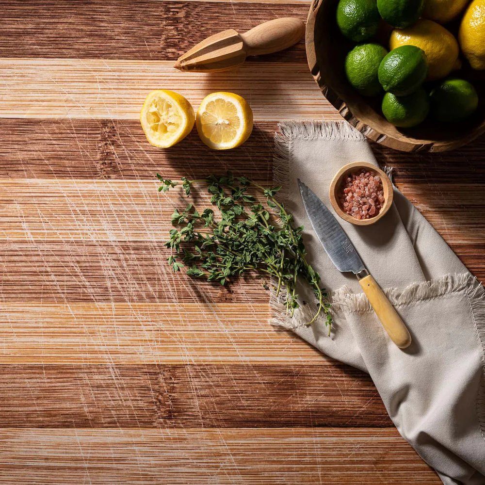 V-Flat Aged Cutting Board/Butchers Board
