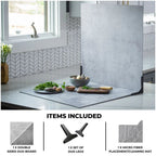 V-Flat Iced Concrete/Midnight Cement
