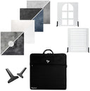 V-Flat Stone Kit (4x Duo Boards 24x24" - 2 Shadow Boards, Travel Bag, Duo Legs)