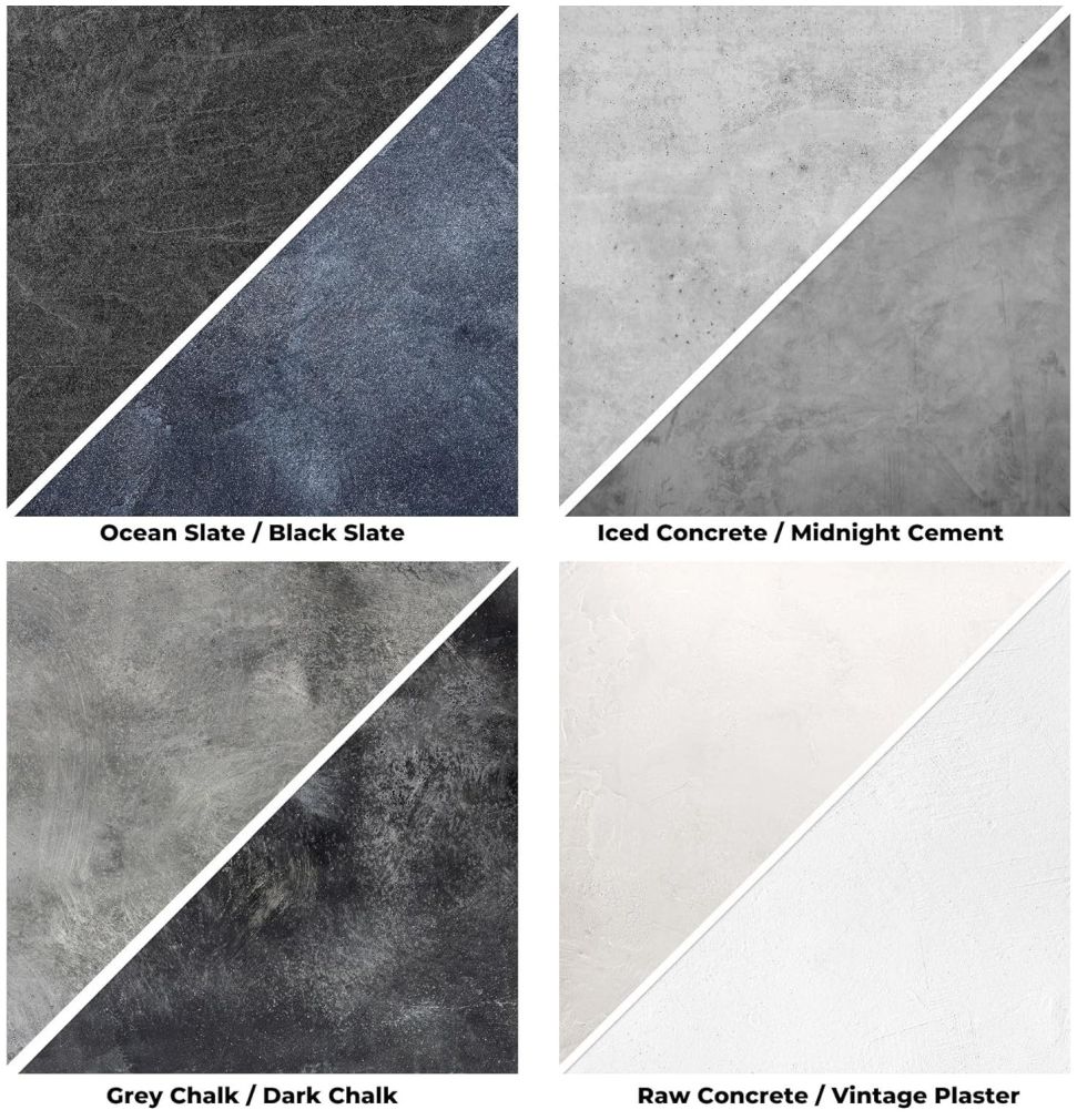 V-Flat Stone Kit (4x Duo Boards 24x24" - 2 Shadow Boards, Travel Bag, Duo Legs)