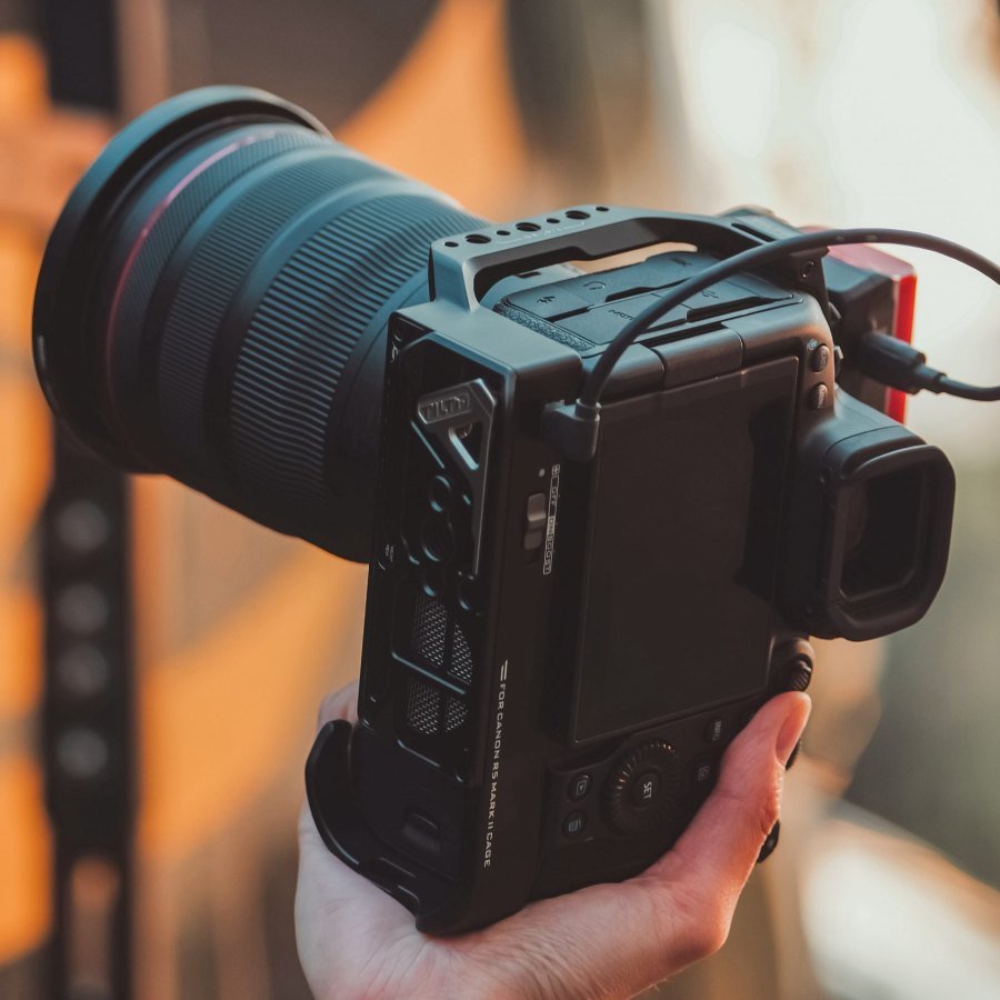 Tilta Full Kamera Cage mit Kühlsystem für Canon R5 Mark II - Schwarz