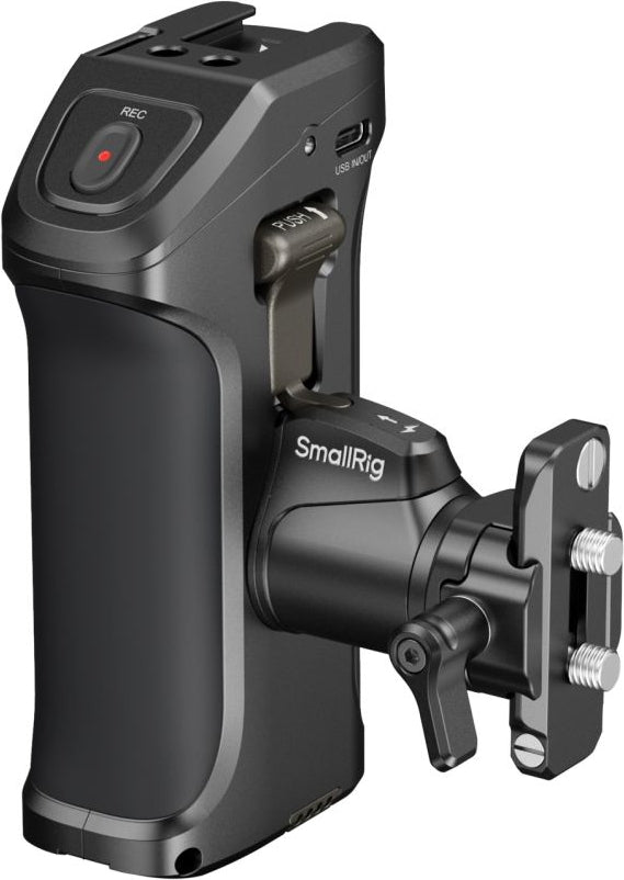 SmallRig 5235 Drehbarer Seitenhandgriff mit Trigger REC für ausgewählte Canon / Blackmagic Design Kameras