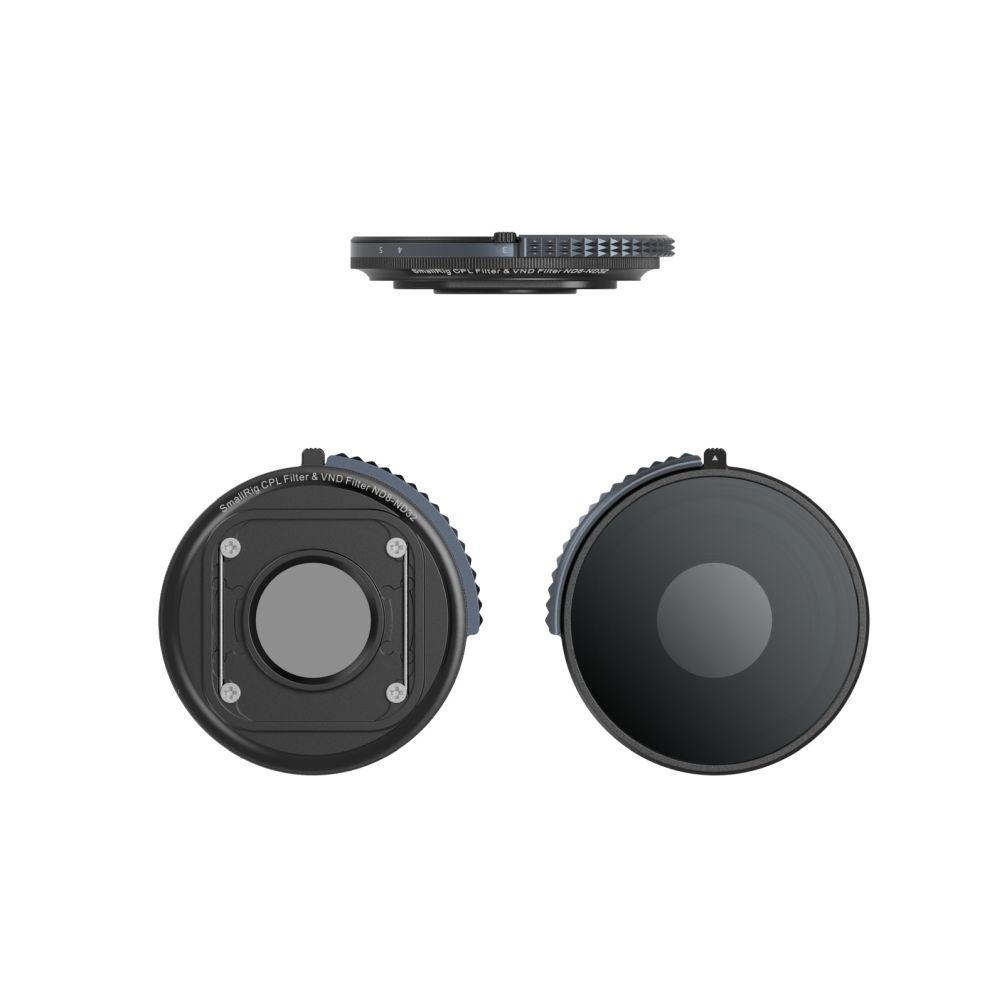 SmallRig 4942 CPL & VND 3-5 Filter für GoPro HERO13/12/11/10 Schwarz