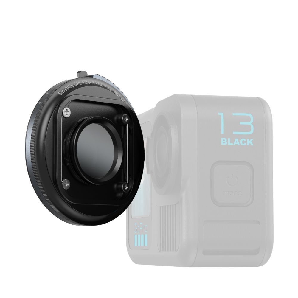 SmallRig 4942 CPL & VND 3-5 Filter für GoPro HERO13/12/11/10 Schwarz