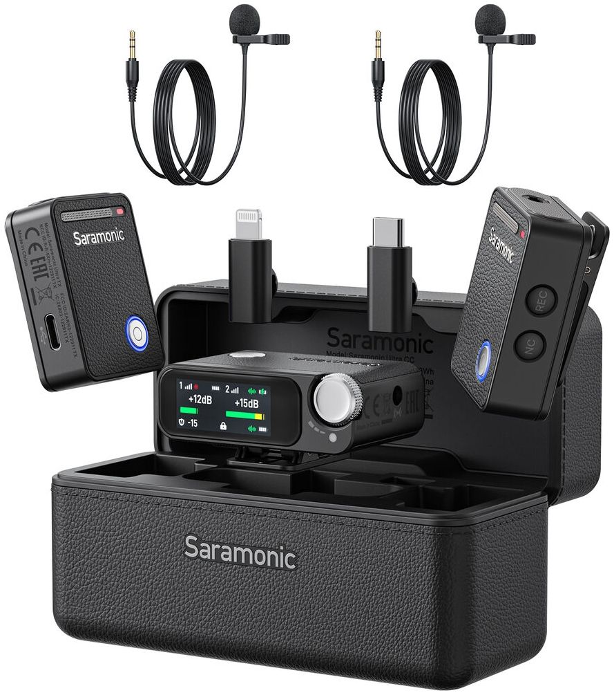Saramonic Ultra Black + 2x Lavalier