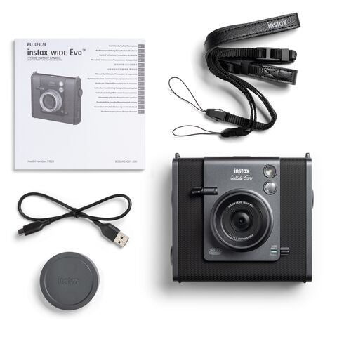 Fujifilm INSTAX Wide Evo Schwarz