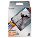 Fujifilm INSTAX Wide Instant Film, gebürstetes Metall