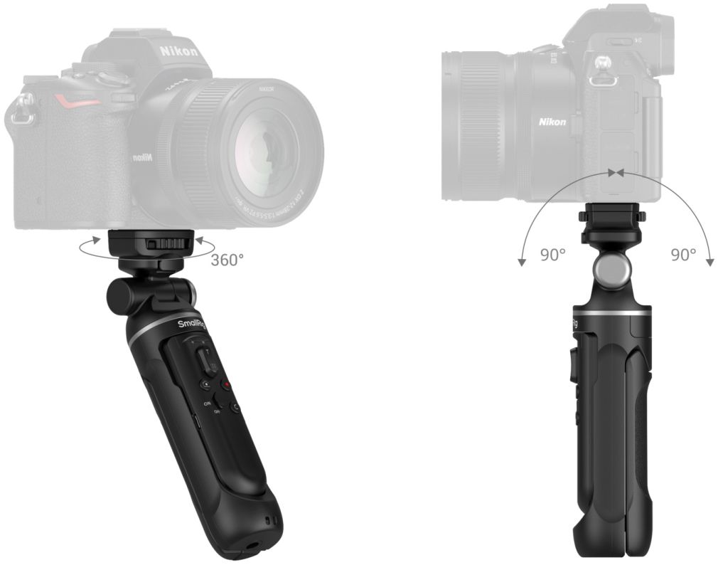SmallRig 4551 SR-RG2 Multifunktionaler kabelloser Shooting Griff
