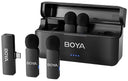 Boya BY-V4U Drahtloses Vier-Kanal-Mikrofon mit USB-C