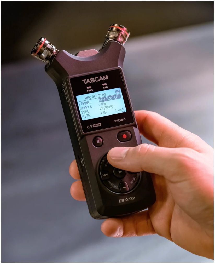 Tascam DR-07XP Enregistreur portatif