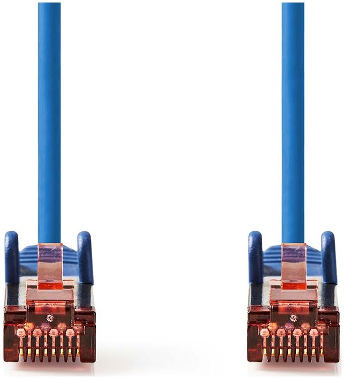 Nedis Cat6 S/FTP network cable RJ45 male - RJ45 male 1m blue