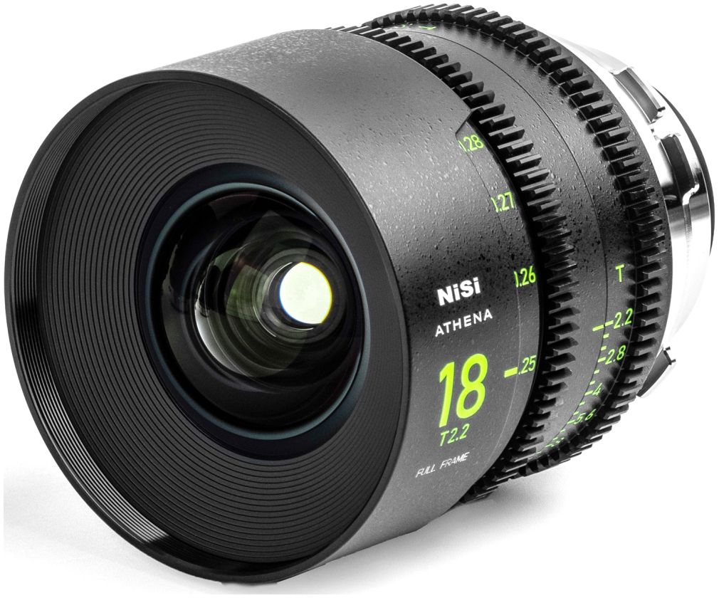 NiSi 18mm T2.2 (PL-Mount) ATHENA PRIME Vollformat-Kinoobjektiv