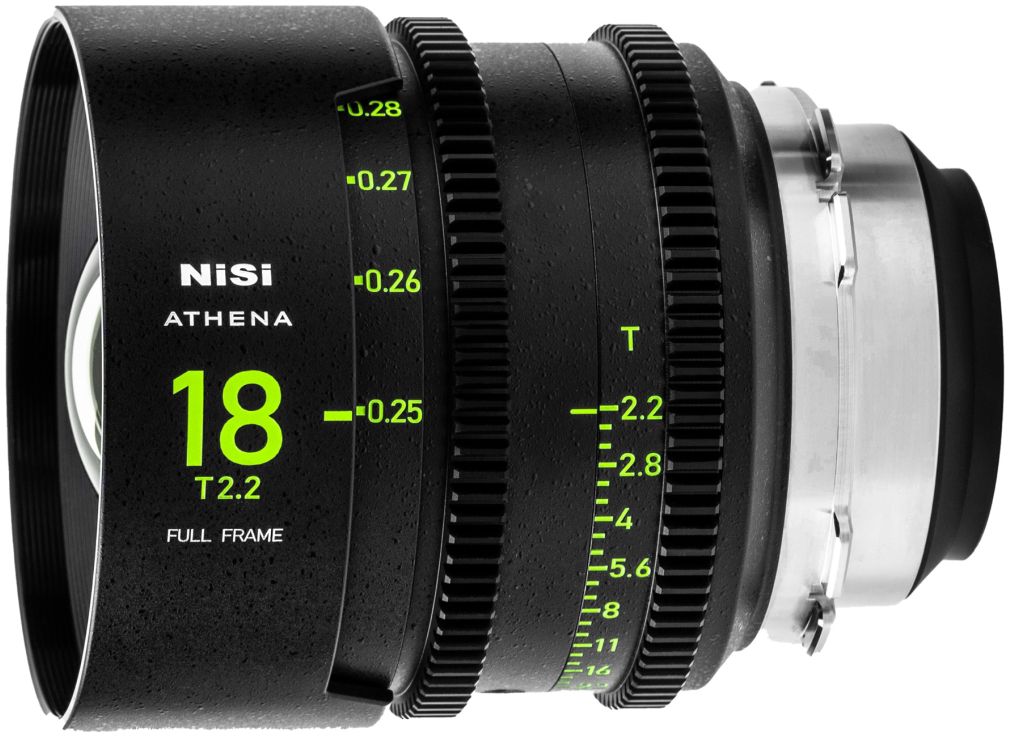 NiSi 18mm T2.2 (PL-Mount) ATHENA PRIME Vollformat-Kinoobjektiv