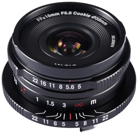 Laowa 15mm f/5 Cookie FF Lmount (noir)