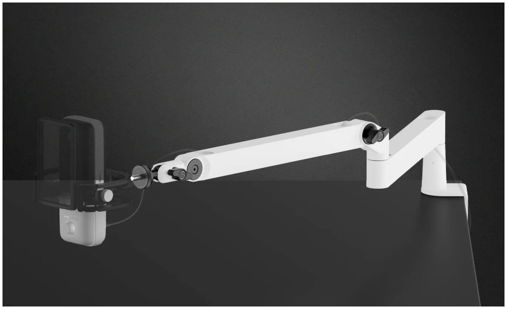 Elgato Wave Micro Bras LP Blanc Edition