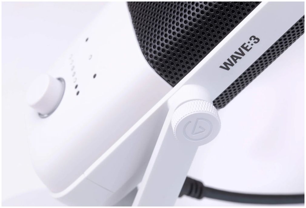 Elgato Wave:3 Blanc Microphone USB