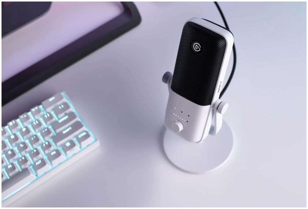 Elgato Wave:3 Blanc Microphone USB