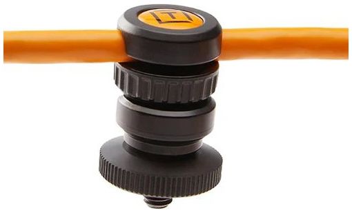 Tether Tools TetherPro Optima 10G Mobile Tethering Kit, 1,8 m (6'), gerade orange, AeroTab Large ThreadMount