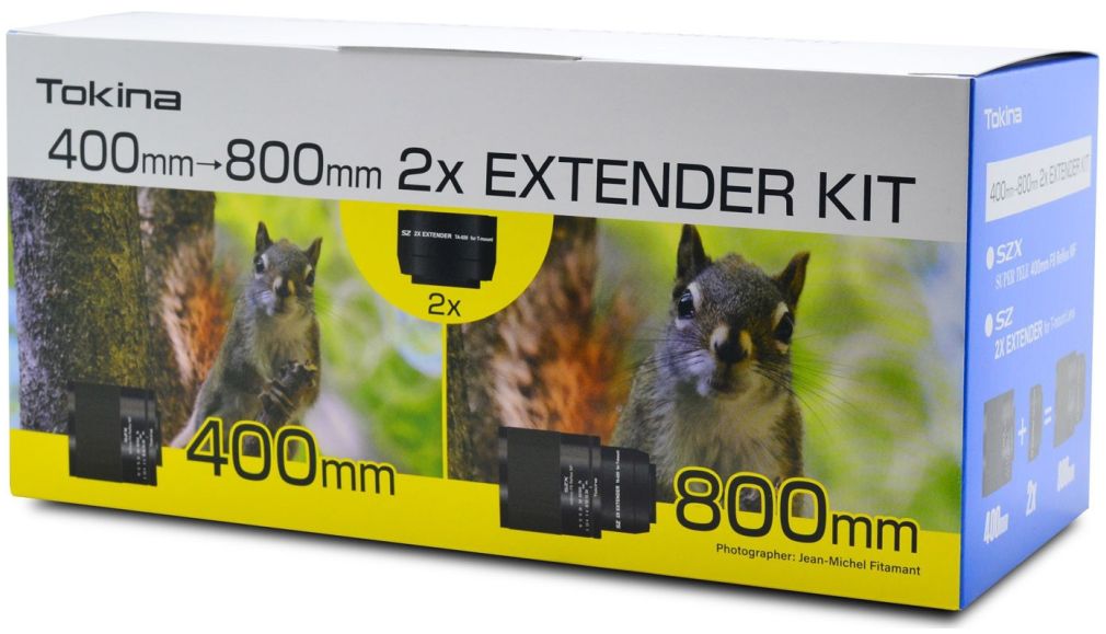 Tokina SZX Super Tele 400mm f/8.0 Reflex MF EF-M + 2x Extender
