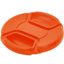 Kamera Express Clip Cap Bouchon d'objectif 37mm Orange