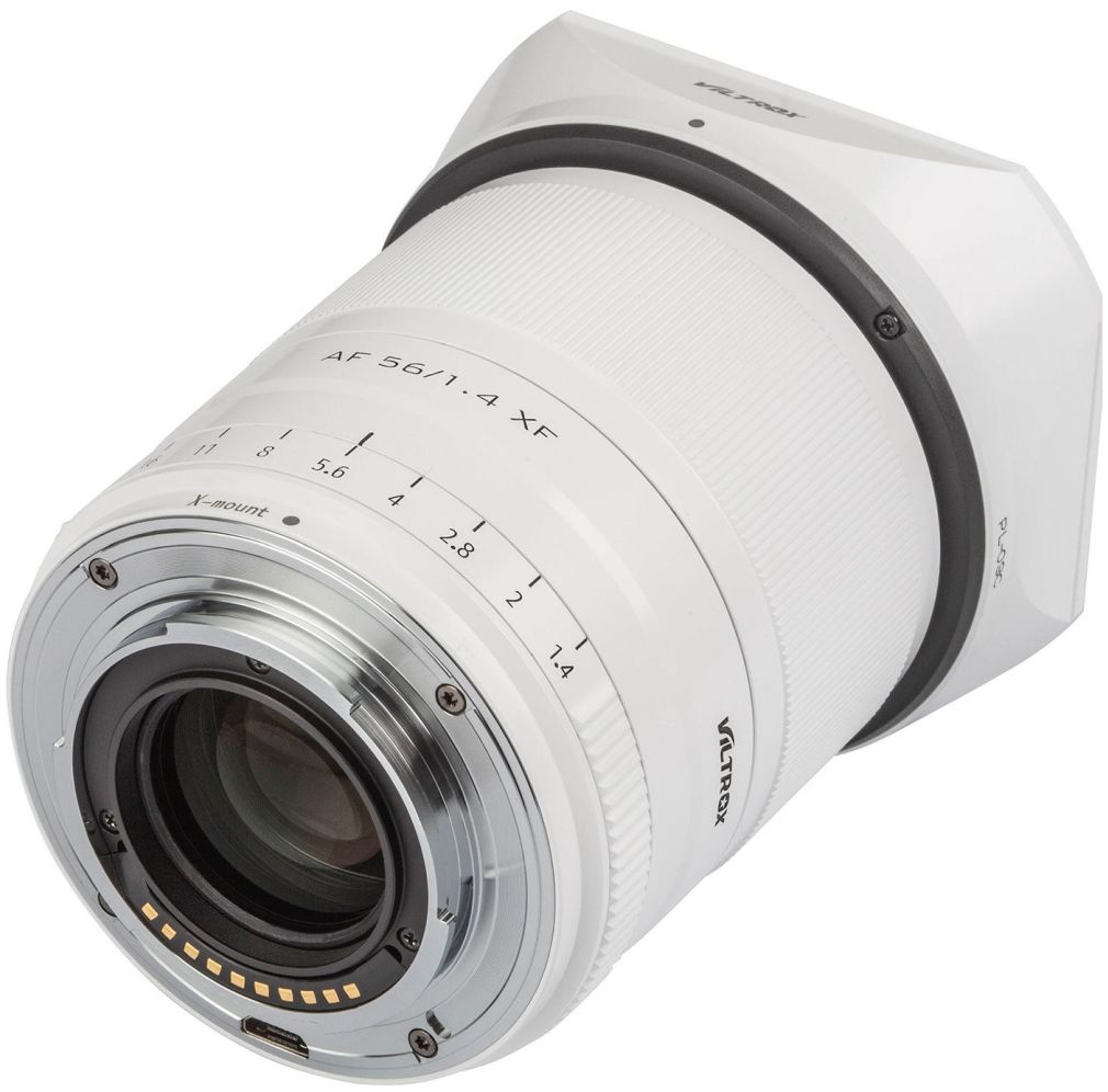 Viltrox AF 56mm f/1.4 Fujifilm X-mount Blanc (Édition Limitée)