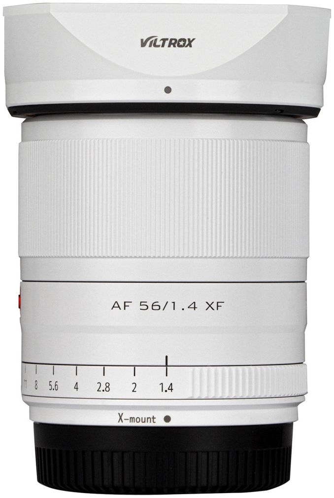 Viltrox AF 56mm f/1.4 Fujifilm X-mount Blanc (Édition Limitée)