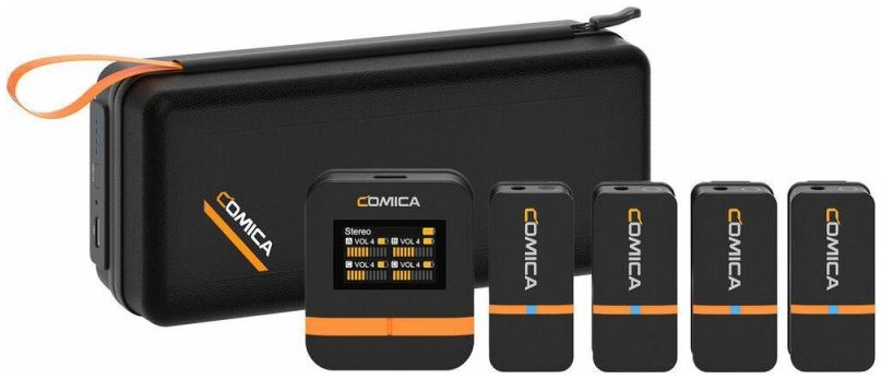 Comica Vimo Q (4 TX Microphone sans Fil, 1 RX)
