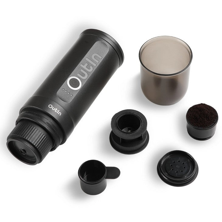 OutIn Nano Portable Electric Espresso Machine – Gris Sidéral