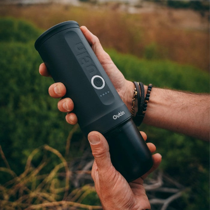 OutIn Nano Portable Electric Espresso Machine – Gris Sidéral