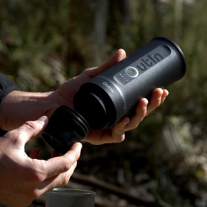 OutIn Nano Portable Electric Espresso Machine – Gris Sidéral