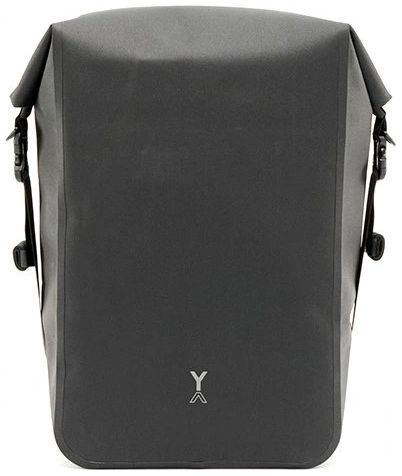 NYA-EVO FJORD BIKE 28 Graphite Black 28L wasserdichte Fahrrad-Rolltasche