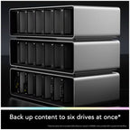 Lexar Workflow PRO 6 Bay Module with Thunderbolt 4 uplink